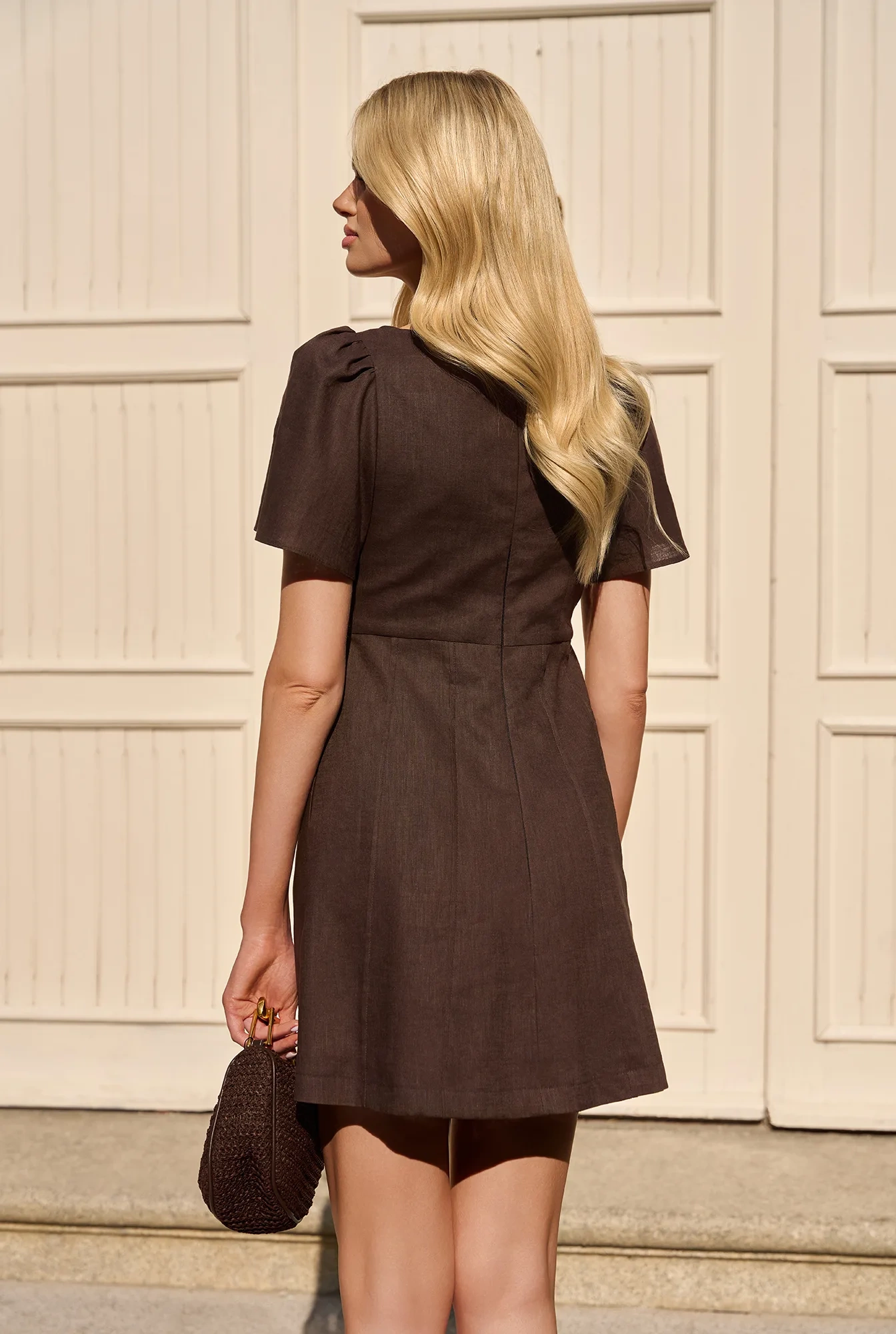 Kimberly - trapeze mini with pockets