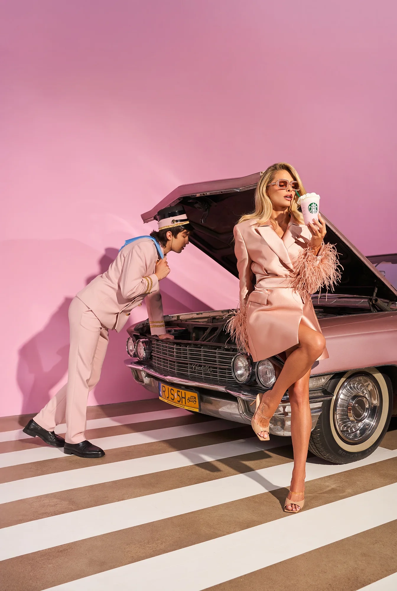 Yolanda – pink dress TALL