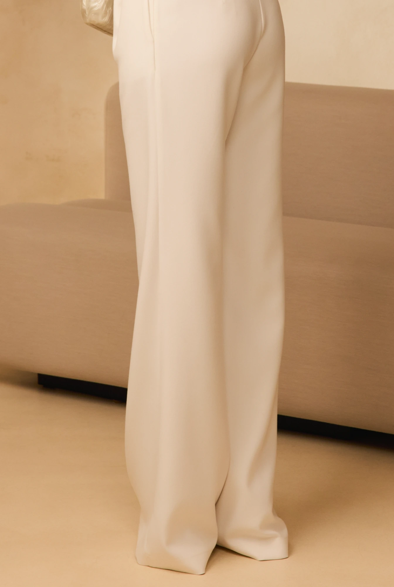 Elayna – ecru jumpsuit TALL