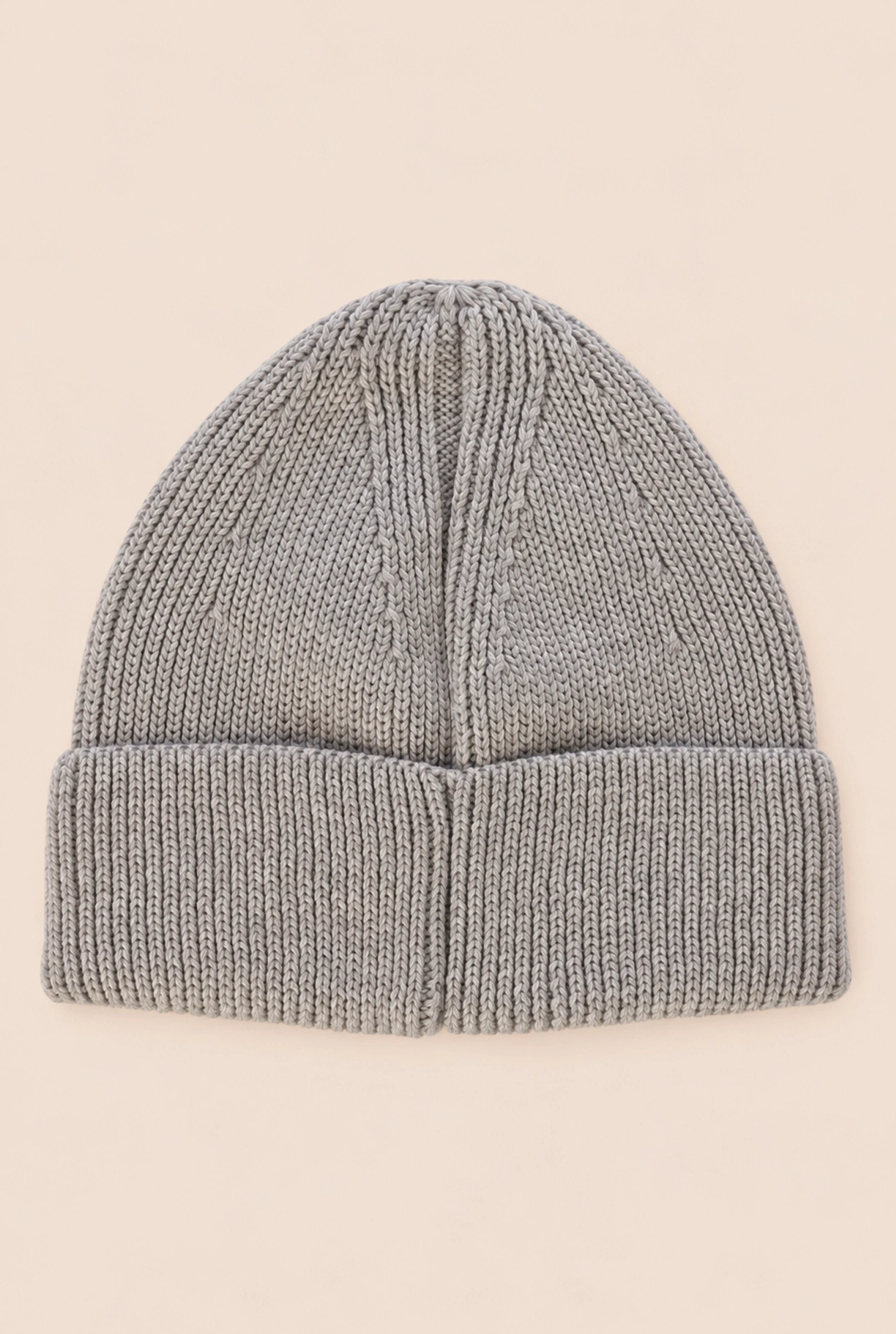 Grey Winter Beanie with Lou Logo