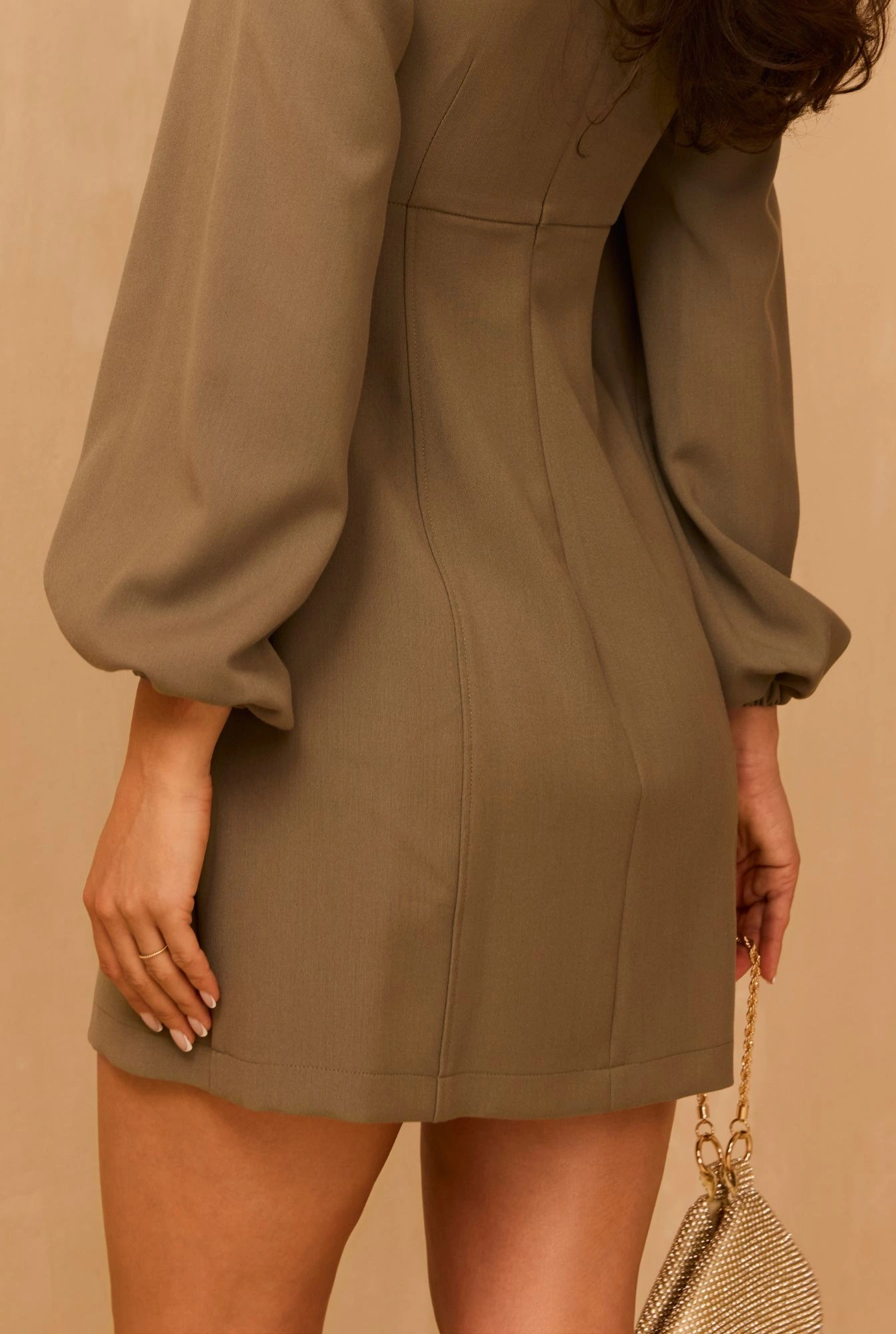 Olavia - olive mini with buttons
