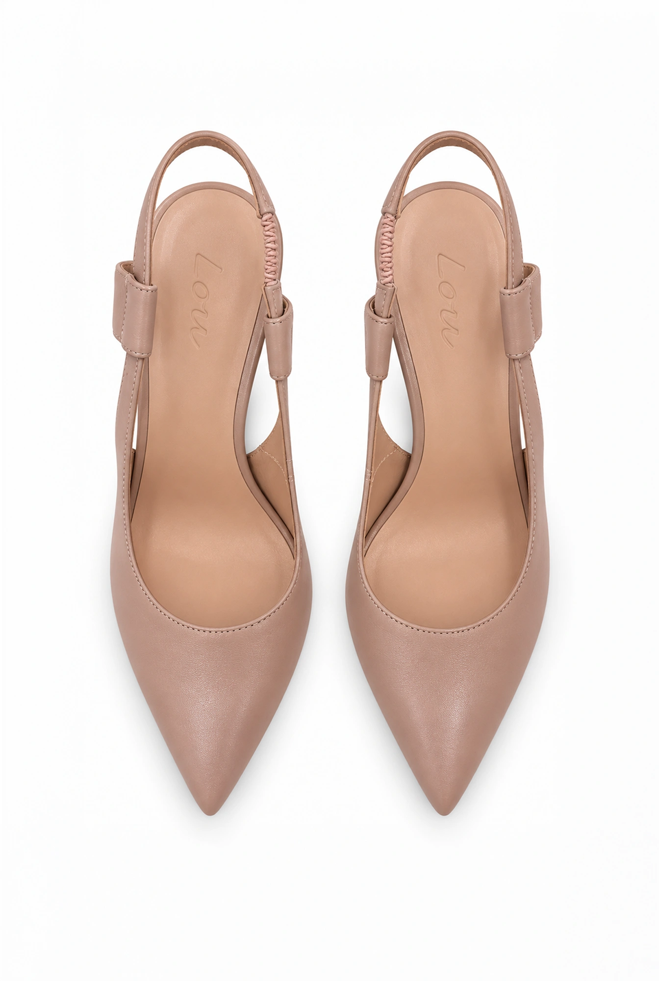 Rucci – nude pumps with a slim stiletto heel